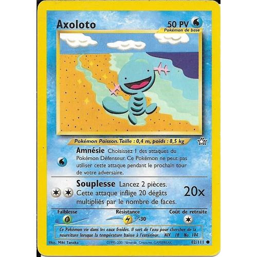 Axoloto - 50 Pv - 1ère Édition