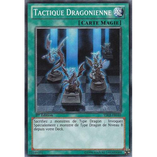 Yskr-Fr040 - Tactique Dragonienne - Yu Gi Oh! - Français - Commune - C