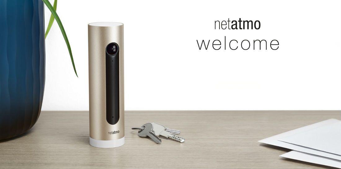 Netatmo Welcome - Caméra intérieure WiFi intelligente avec reconnaissance  de visages 