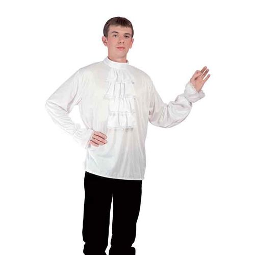Chemise Blanche À Jabot