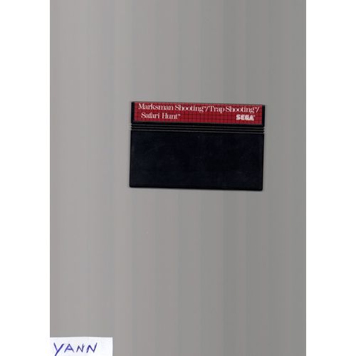 Master System☆MARKSMAN SHOOTING TRAP