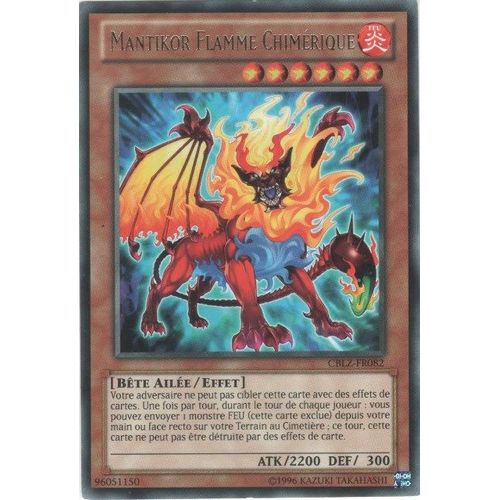 Mantikor Flamme Chimerique - Cblz Fr082 - Rare