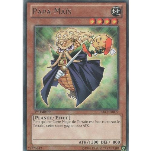 Carte Yu-Gi-Oh Papa-Mais Abyr-Fr097 1ère Éd Rare
