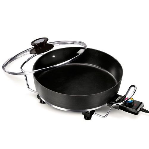 Princess 162367 Multi Wonder Chef Pro - Poêle À Frire Électrique - 6 Litres - 2 Kwatt - Noir
