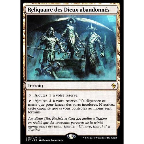 Foil - Reliquaire Des Dieux Abandonnés - La Bataille De Zendikar