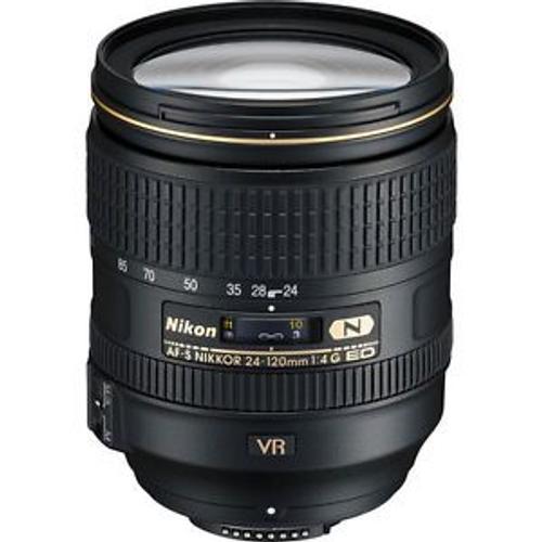 Objectif Nikon Nikkor AF-S 24-120 mm f/4.0 G ED VR - Nikon F