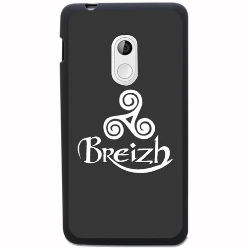 Coque Souple Pour Acer Liquid Z200 Avec Impression Motifs Triskel Celte Blanc
