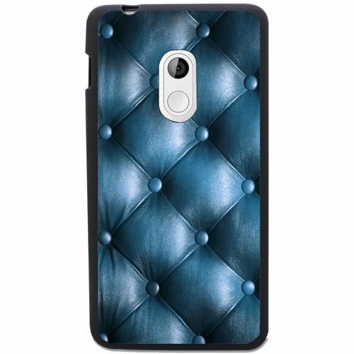 Coque Souple Pour Acer Liquid Z200 Avec Impression Motifs Effet Capitonné Bleu