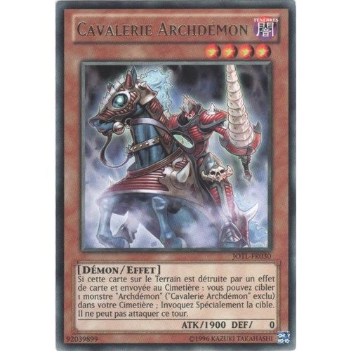 Cavalerie Archdémon Jotl-Fr030 En Rare