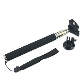 La couleur noire Perche à selfie en fibre de carbone, 2,7 m, 106 pouces,  monopode portable extensible pour gopro héros 9 8 7 6 5 max Insta360 Osmo  action SJCAM