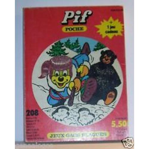 Pif Poche Arnal Jeux Gags Blagues  208 