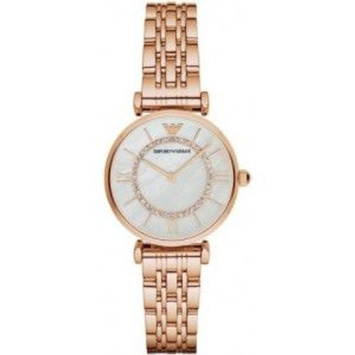 Montre Femme Armani Classic Ar1909  Or Rose