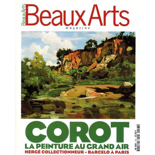 Beaux Arts Magazine - Mars 1996 -  N° 143 : Corot - Hergé Collectionneur :Musée Du Père De Tintin -Karl Blossfeldt Herbier Magique-Eugène Printz..