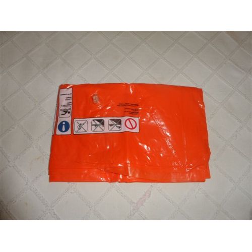 Matelas De Plage Pneumatique Orange Delta-Sport