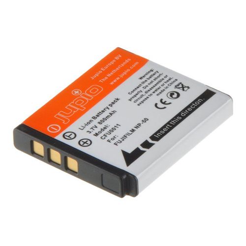 Jupio - Kamerabatterie Li-Ion 800 mAh - für Fujifilm X20, XF1; FinePix F660, F750, F770, F800, F850, F900, XP100, XP150, XP170, XP200