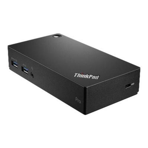 Lenovo ThinkPad USB 3.0 Pro Dock - Station d'accueil - USB - DP - 1GbE - 45 Watt - Indonésie, Europe