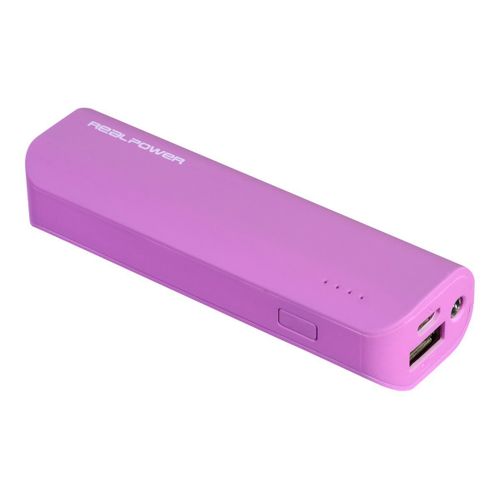 Realpower Pb-2600 - Power Bank Li-Pol 2600 Mah