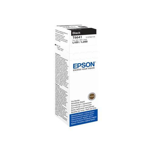 Epson T6641 - Schwarz - Nachfülltinte - für EcoTank ET-14000, 2500, 2550, 4500; Expression ET-2500, 2550; WorkForce ET-4500