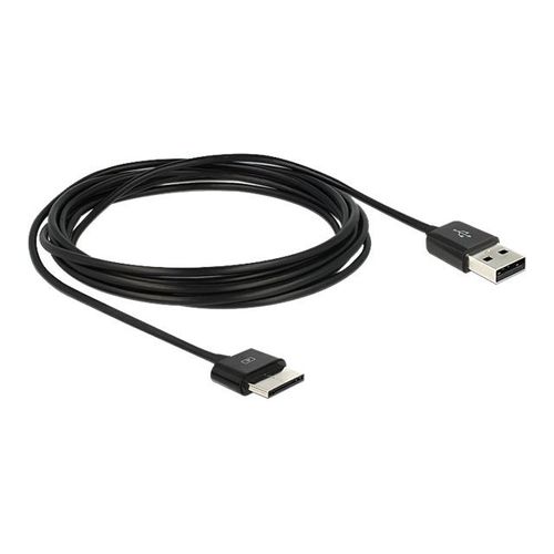 Delock - Câble d'alimentation / de données - USB (M) pour ASUS 36-pin connector (M) - 1 m - noir - pour ASUS Transformer Pad TF701T; Vivo Tab TF810C; VivoTab RT TF600T