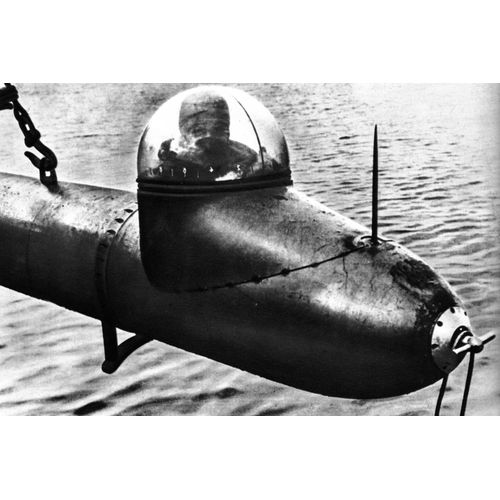 Ww2 - Torpille Humaine Allemande En Italie En 1944