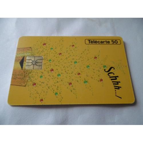 Carte Téléphone - Schweppes - Pour 1995 Schhh... ! A Volonté - 50 U - 12/94