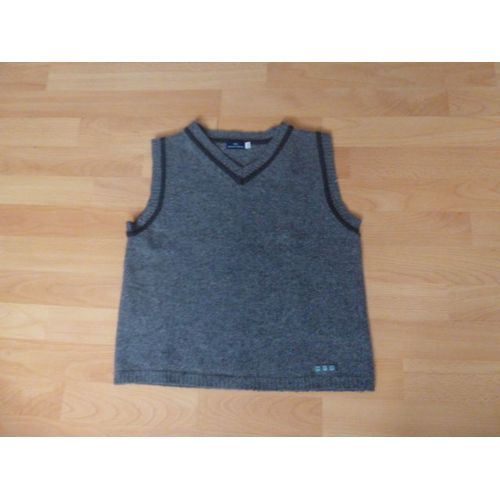 Débardeur Gris En Laine - Sergent Major - 10 Ans