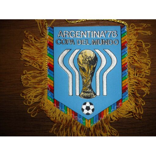 Ancien Fanion Coupe Du Monde 1978 – Argentine Copa Do Mundo, Foot Vintage