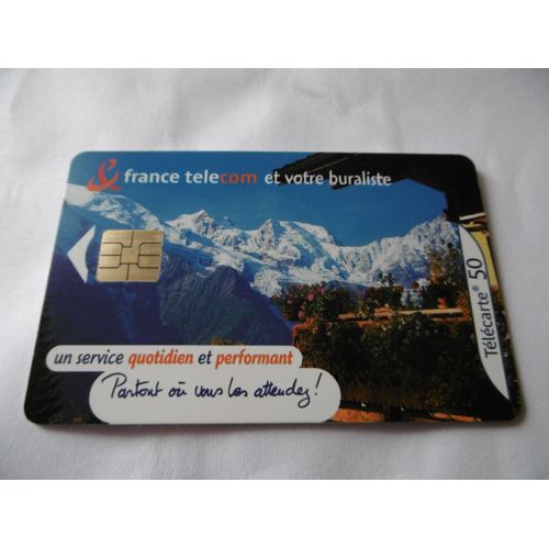Carte Téléphone - France Télécom Et Votre Buraliste - 50 U - 03/01
