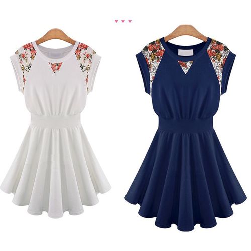 Robe Blanche Ete 36 38 Teen Plage  Dress Fille Lingerie Donna Girl Underwear Beach