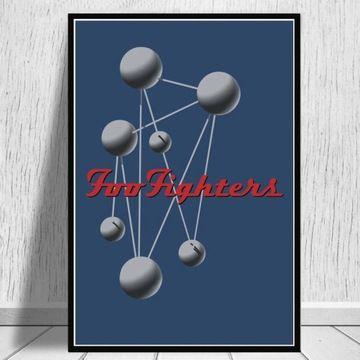 Affiche en toile Foo Fighters, peinture sur toile,mpression ...