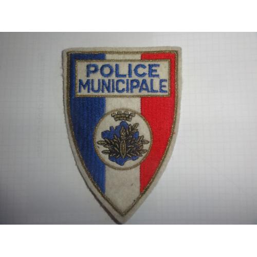 Insigne Patch Force De L'ordre Municipal