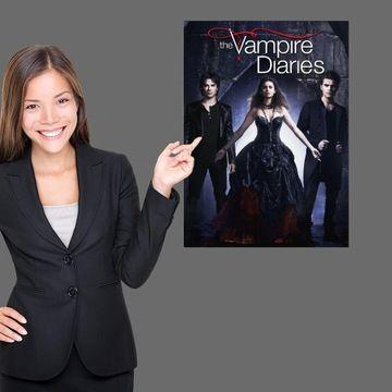 Affiche en toile The Vampire Diaries affiche murale,mpressio... - 3