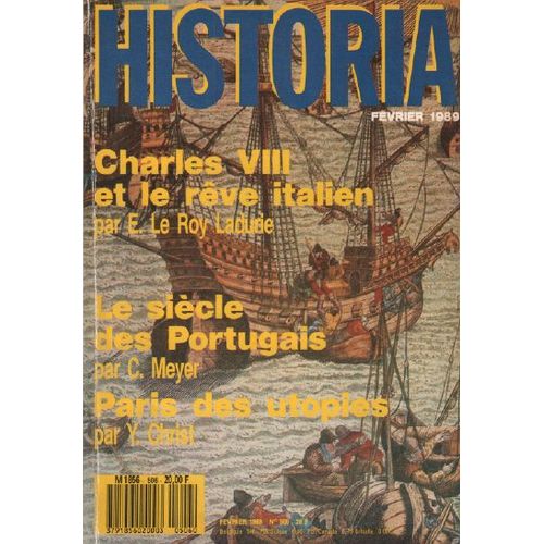 Historia Magazine N° 506 / Charles Viii Et Le Reve Italien, Le Siècle Des Portugais