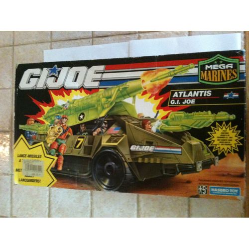 Véhicule Gi Joe Mega Marines Atlantis / Monster Blaster En Boîte