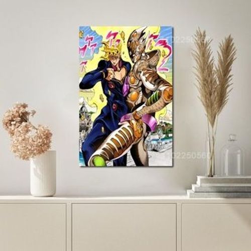 Affiche en toile Manga requiem du roi rose p,mpression murale Poster pour salon chambre ¿¿ coucher d¿¿cor sans cadre(100*150cm)