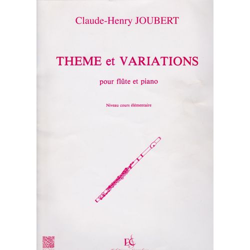 Theme & Variations Flûte Et Piano