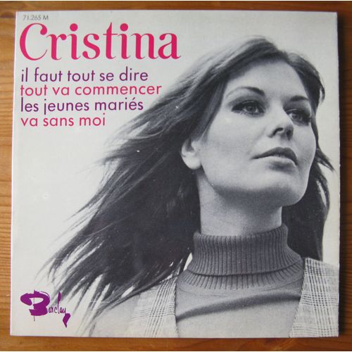 Cristina Ep Barclay 71.265 Il Faut Tout Se Dire 1968