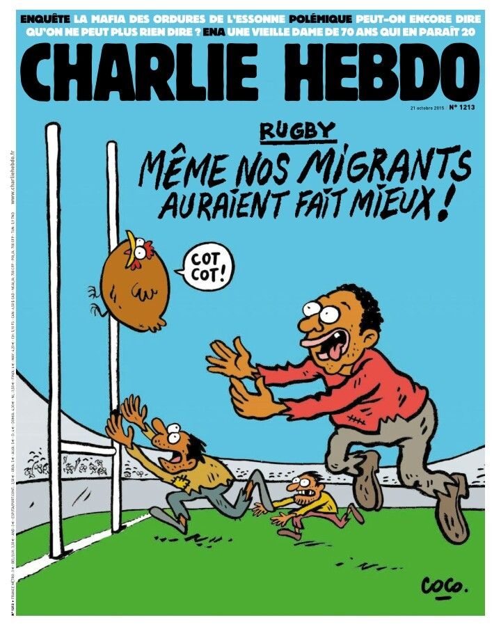 Charlie Hebdo 1213 Octobre 2015