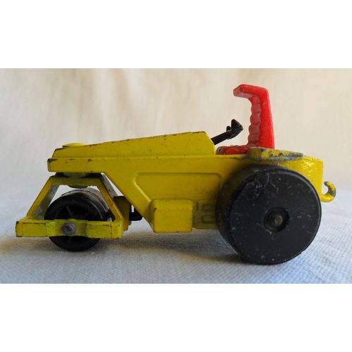 Matchbox Superfast - Miniature Engin De Chantier - Rouleau Compresseur - "Rod Roller" N° 21 - Lesney 1973.