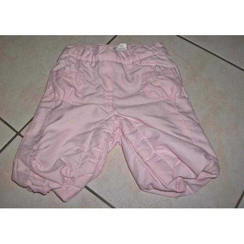 Pantalon Rose 1 Mois Polycoton  Petit Kimbaloo