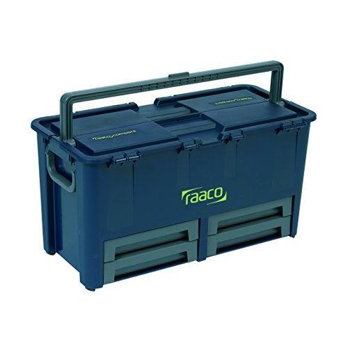 Coffre à outils plastique incassable Compact 62 litres RAACO