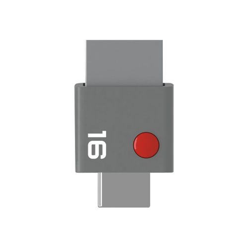 EMTEC DUO - Clé USB - 32 Go - USB 3.0 / USB type C