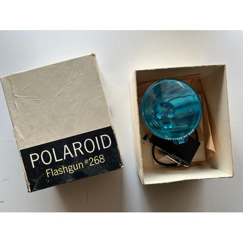 Collector: Polaroid Flashgun #268 avec boite originale