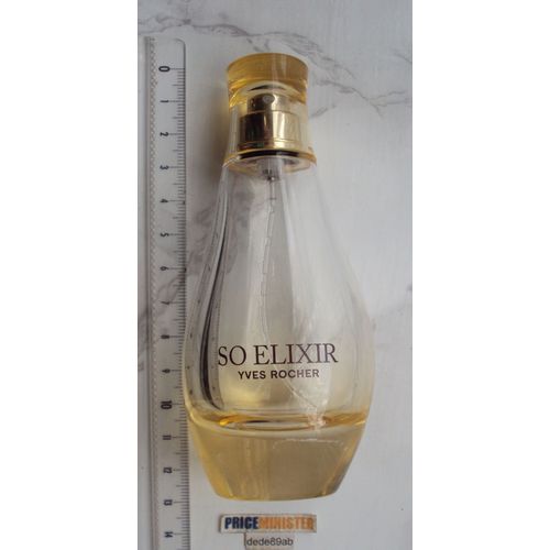 Flacon Vaporisateur Vide . Eau De Parfum "So Elixir" Yves Rocher. 50ml .