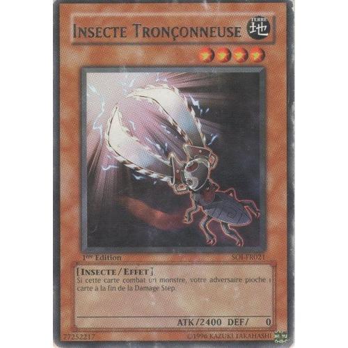 Insecte Tronçonneuse - Yu-Gi-Oh! - Soi-Fr021 - R