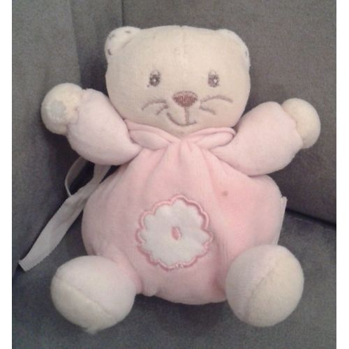 Doudou Chat Mini Kaloo Attache Tétine