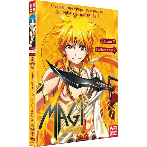 MAGI THE LABRYINTH OF MAGIC KINGDOM OF MAGIC ANIME 2-DVD SEASON 2 1-25 NEW