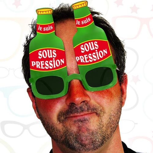 Lunettes Humoristiques Bière