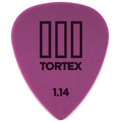 12 Mediators Dunlop Tortex Pitch Black 1.14 Mm - 488p114