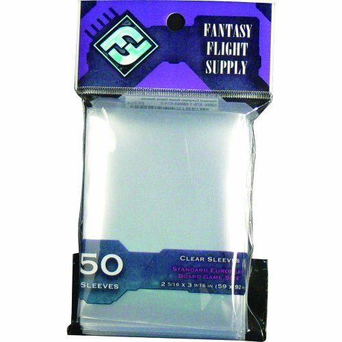 50 Protèges Cartes Pour Jeux De Plateaux - Standard Eu (59x92)